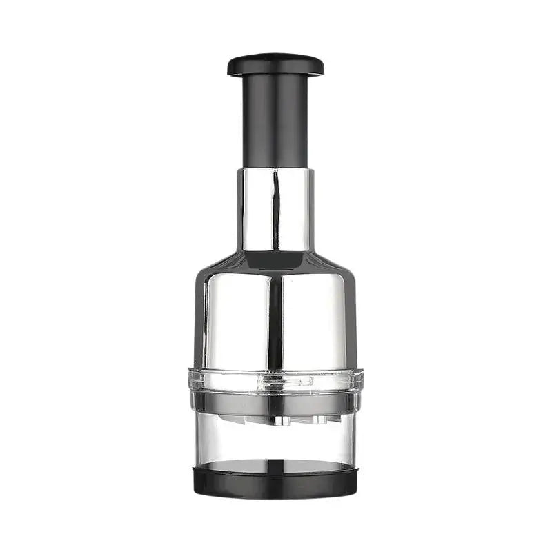 Picadora manual de ajos, picadora de verduras, cortadora de verduras de acero inoxidable 304, trituradora de ajos, cortadora de cebollas, herramienta de cocina