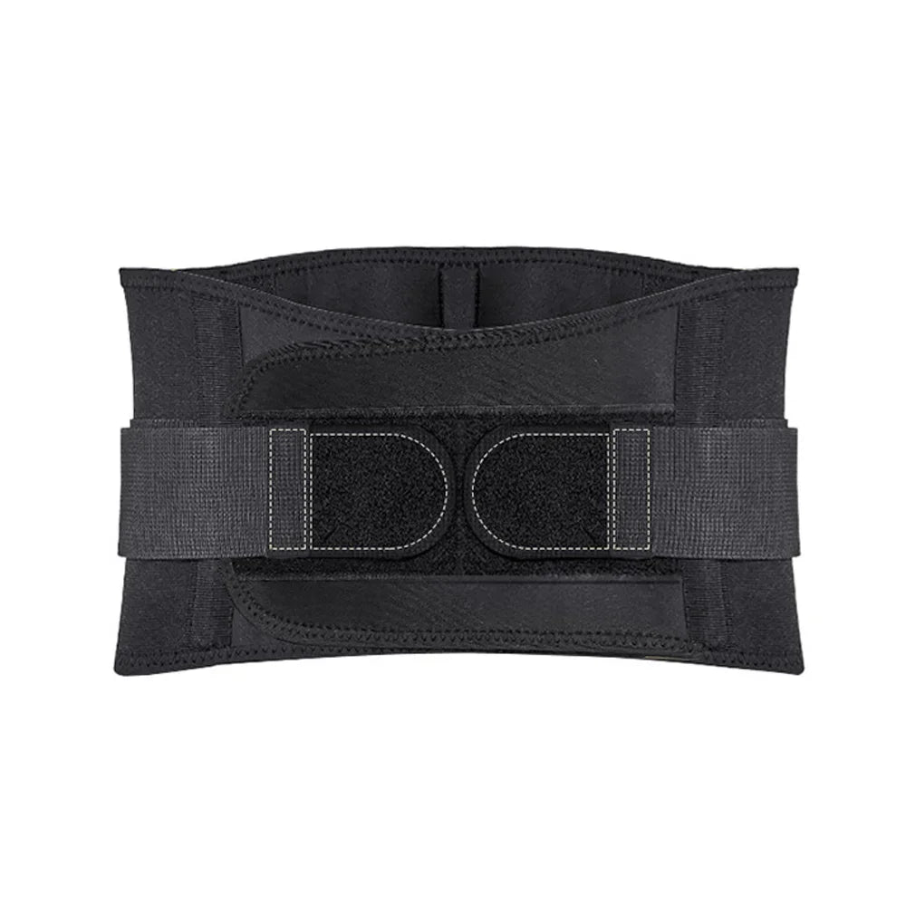 1 faja lumbar transpirable para hombres y mujeres - Cinturón de soporte lumbar para la cintura para aliviar el dolor de espalda causado por ciática y escoliosis